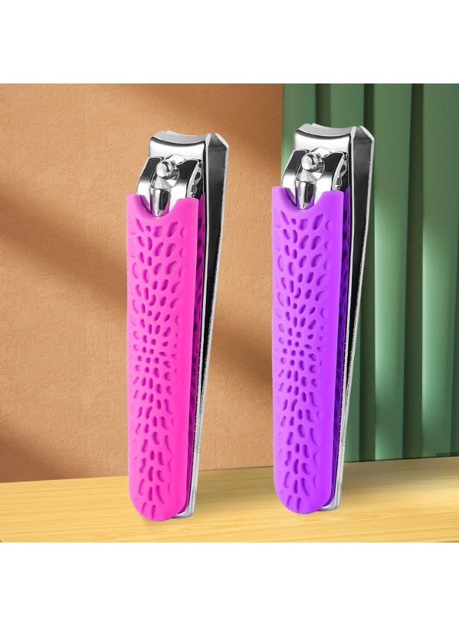 Portable Foldable Nail Clipper – Anti-Slip Handle, Nail File, and Hanging Loop for Easy Use Anywhere - Image 4